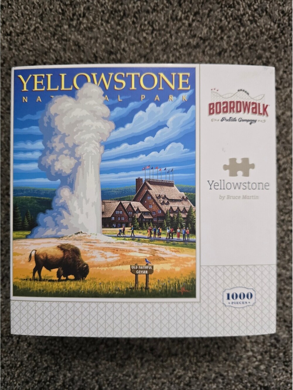 Yellowstone National Park 1000 Piece Jigsaw Puzzle by Boardwalk